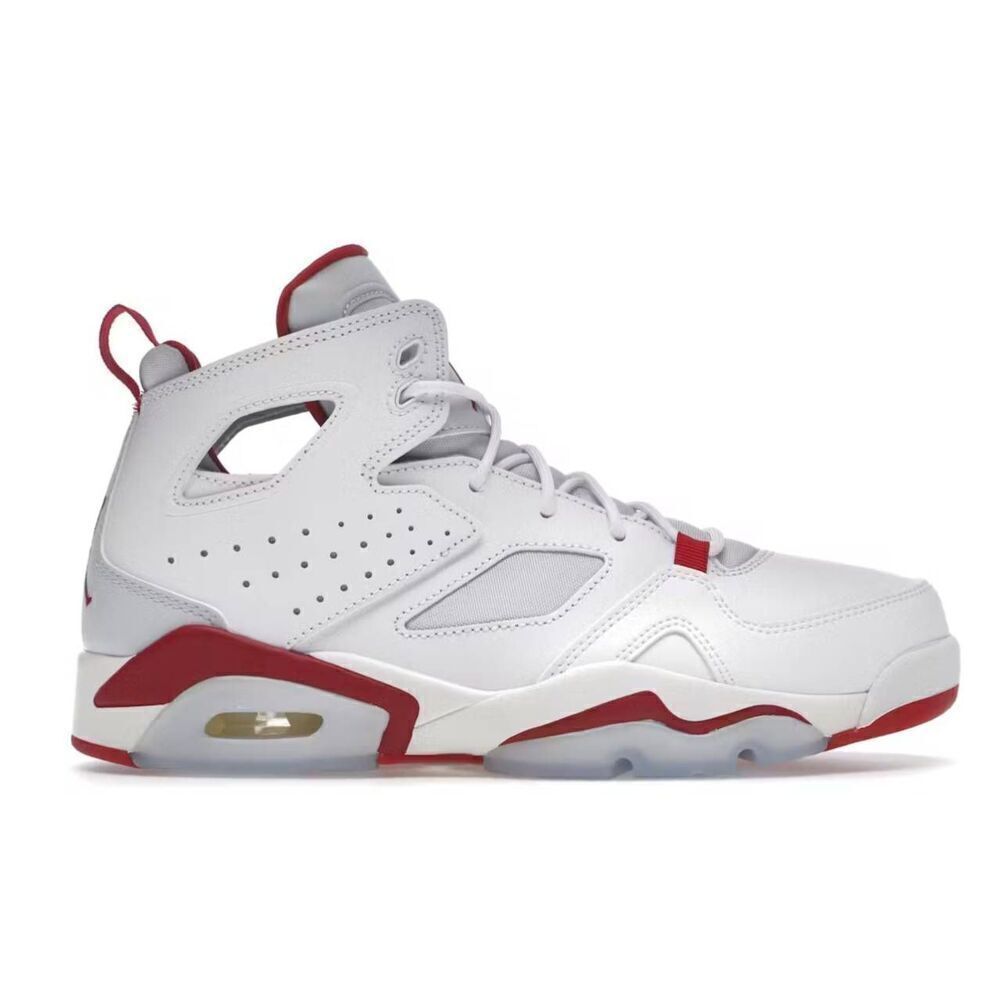 Nike Air Jordan Flight Club 91 "White Pure Platinum Sail Mystic Hibiscus" Sneake